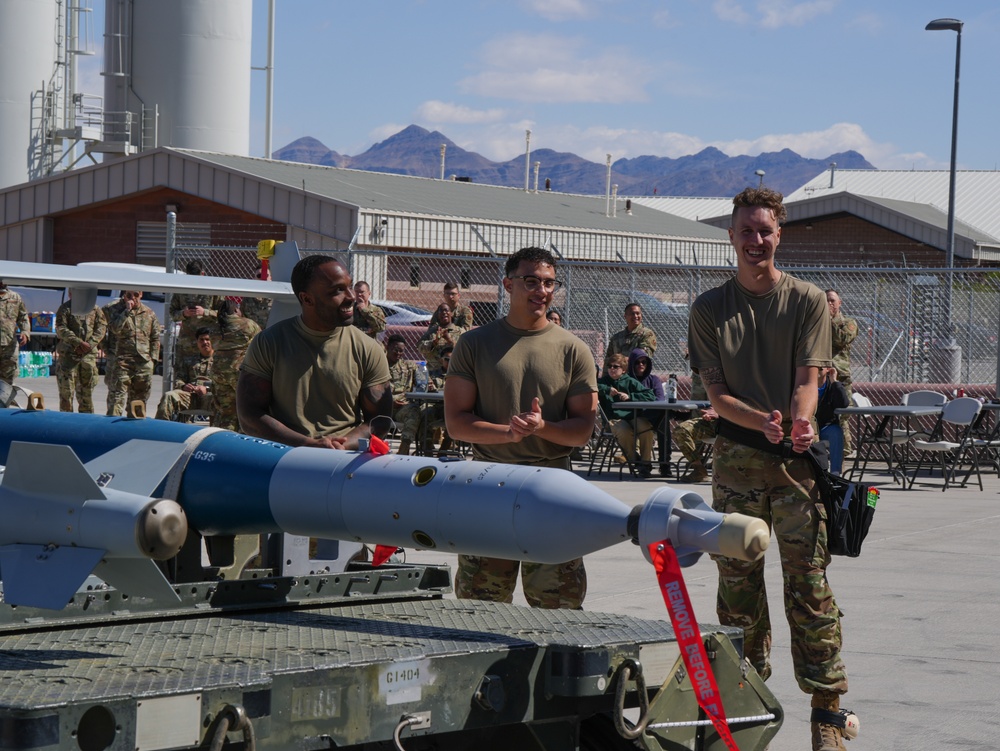 Holloman Load Crew Represents 49th Wing in Annual RPA Competition at Creech AFB