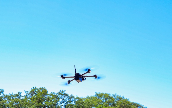 California National Guard Soldiers conduct tactical training with small unmanned aircraft systems
