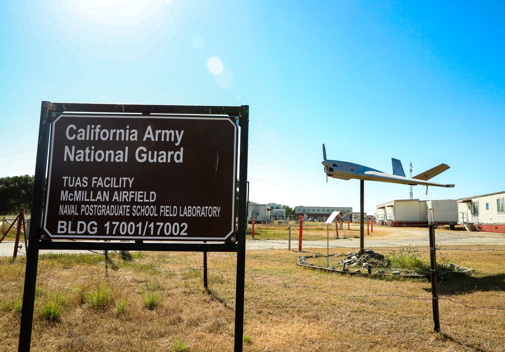 California National Guard Soldiers conduct tactical training with small unmanned aircraft systems