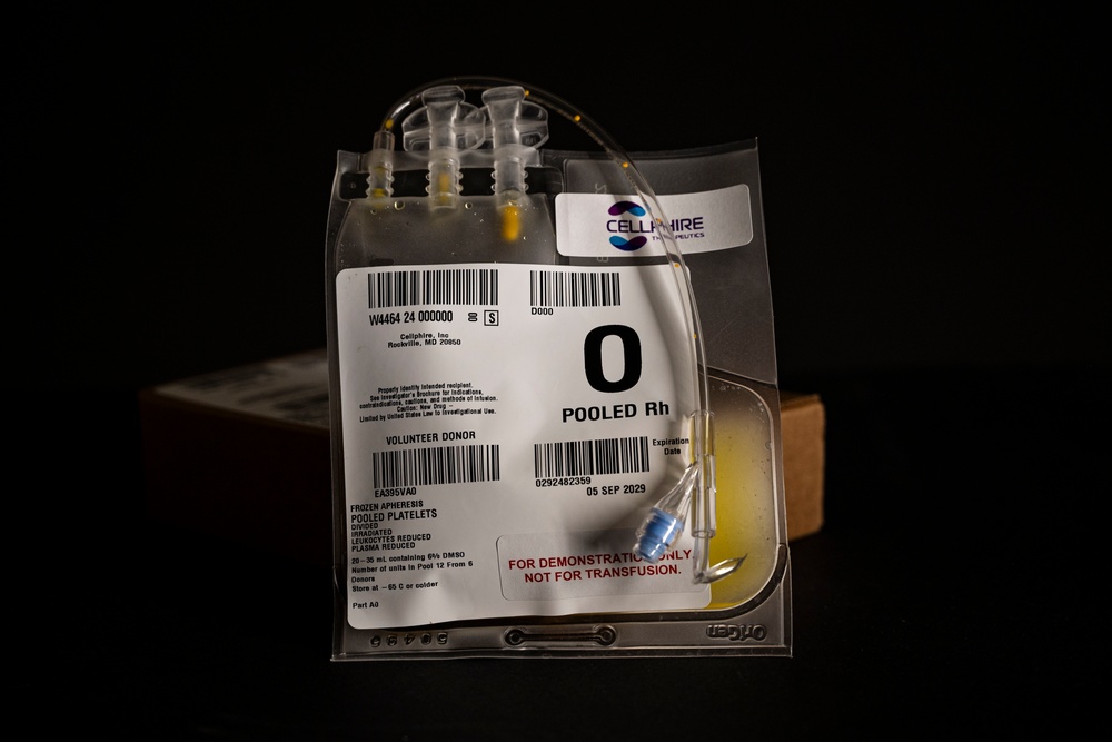 Defense Health Agency’s OPMED Program Management Office advances blood products to support Warfighters