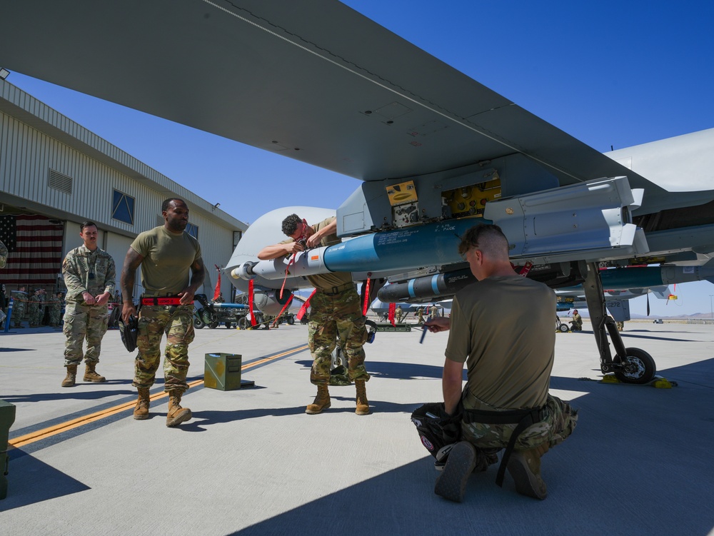 Holloman Load Crew Represents 49th Wing in Annual RPA Competition at Creech AFB