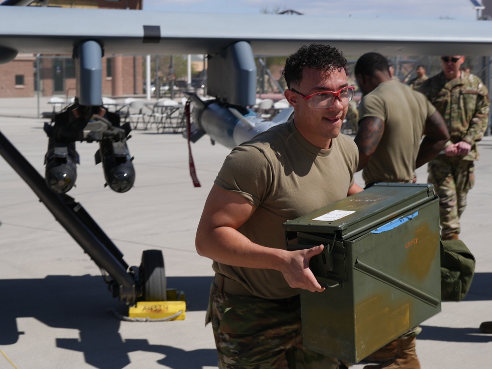Holloman Load Crew Represents 49th Wing in Annual RPA Competition at Creech AFB