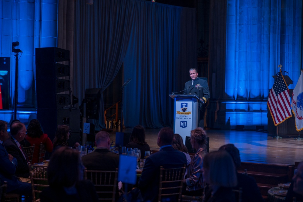 Navy Medicine Surgeon Honored at Hero of Military Medicine Awards