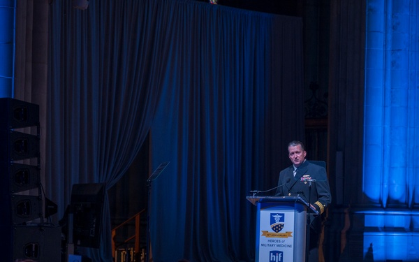 Navy Medicine Surgeon Honored at Hero of Military Medicine Awards