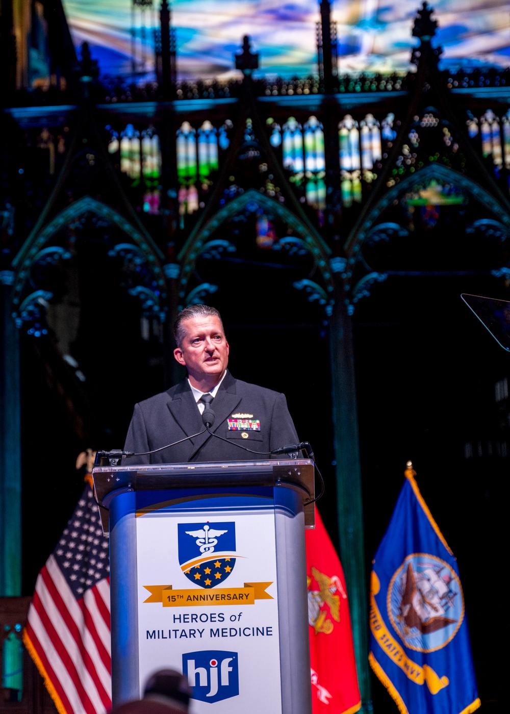 Navy Medicine Surgeon Honored at Hero of Military Medicine Awards