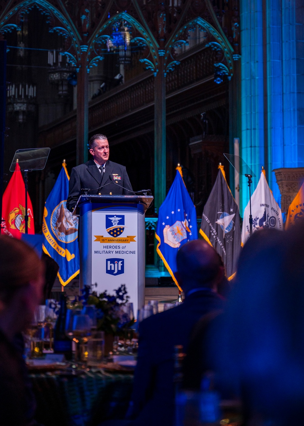 Navy Medicine Surgeon Honored at Hero of Military Medicine Awards