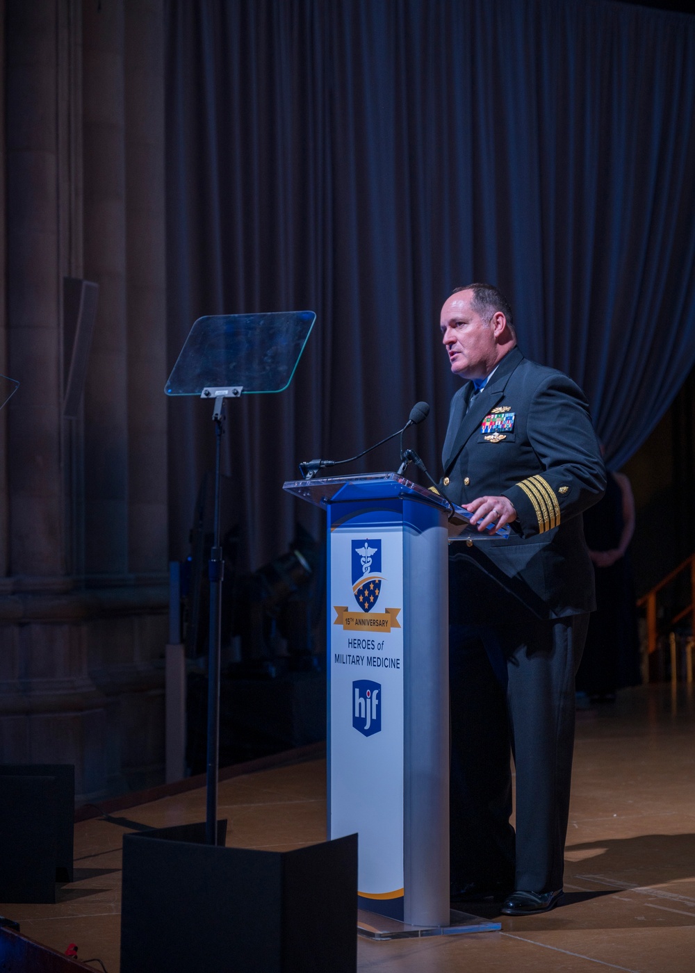 Navy Medicine Surgeon Honored at Hero of Military Medicine Awards