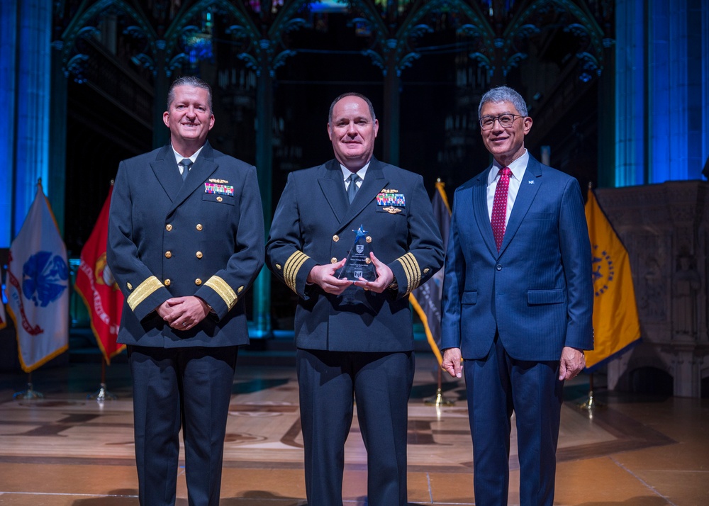Navy Medicine Surgeon Honored at Hero of Military Medicine Awards
