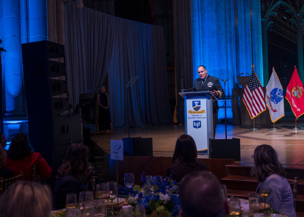 Navy Medicine Surgeon Honored at Hero of Military Medicine Awards