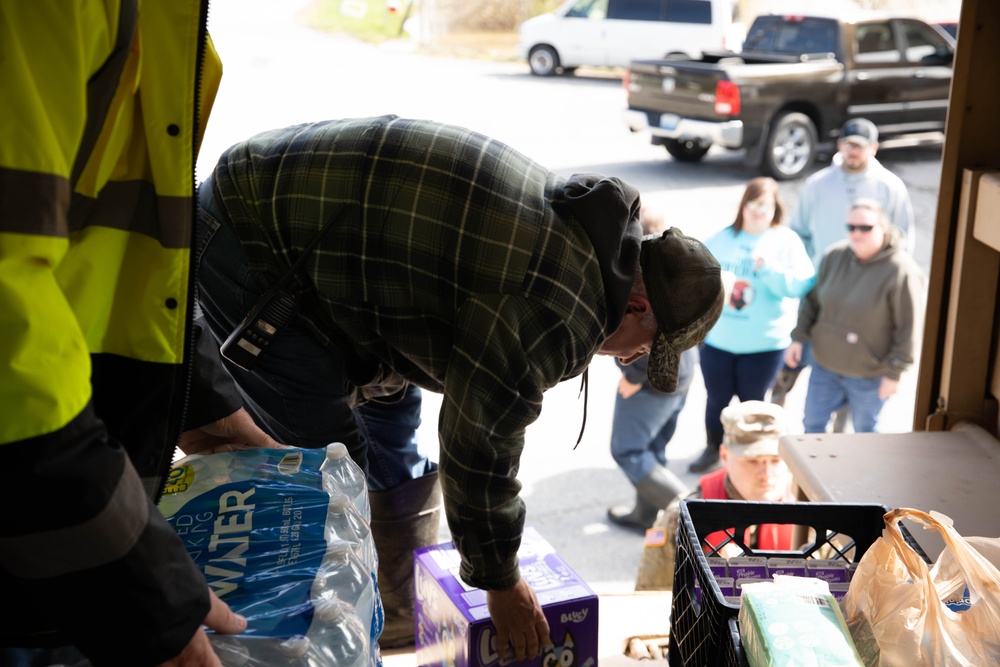 National Guard answers the call as near-historic flooding isolates Nelson County community