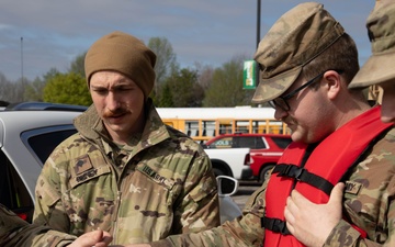 National Guard answers the call as near-historic flooding isolates Nelson County community