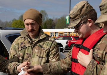 National Guard answers the call as near-historic flooding isolates Nelson County community