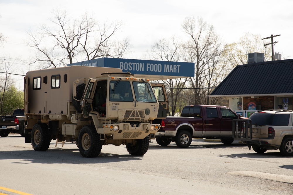 National Guard answers the call as near-historic flooding isolates Nelson County community