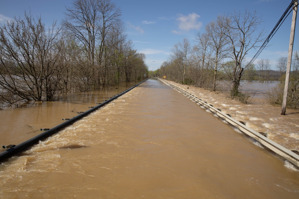 National Guard answers the call as near-historic flooding isolates Nelson County community