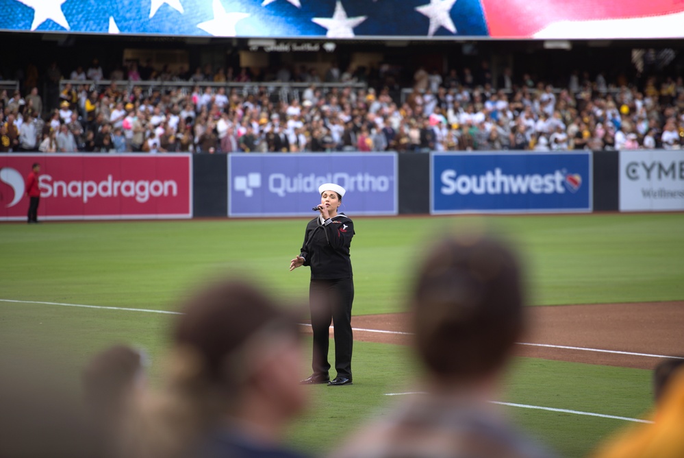Navy Band Southwest at San Diego Padres Military Appreciation Day Game