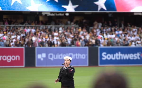 Navy Band Southwest at San Diego Padres Military Appreciation Day Game