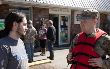 National Guard answers the call as near-historic flooding isolates Nelson County community