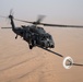 Air Force Jolly Green IIs refuel over USCENTCOM AOR