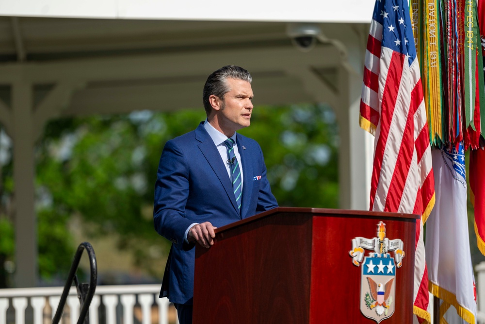 SECDEF Pete Hegseth visited the U.S. Army War College