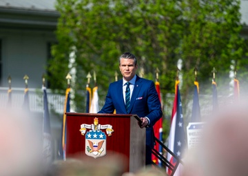 SECDEF Pete Hegseth visited the U.S. Army War College