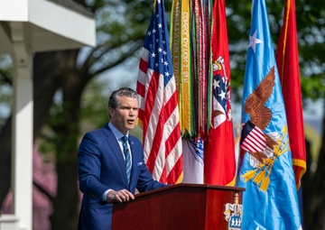 SECDEF Pete Hegseth visited the U.S. Army War College