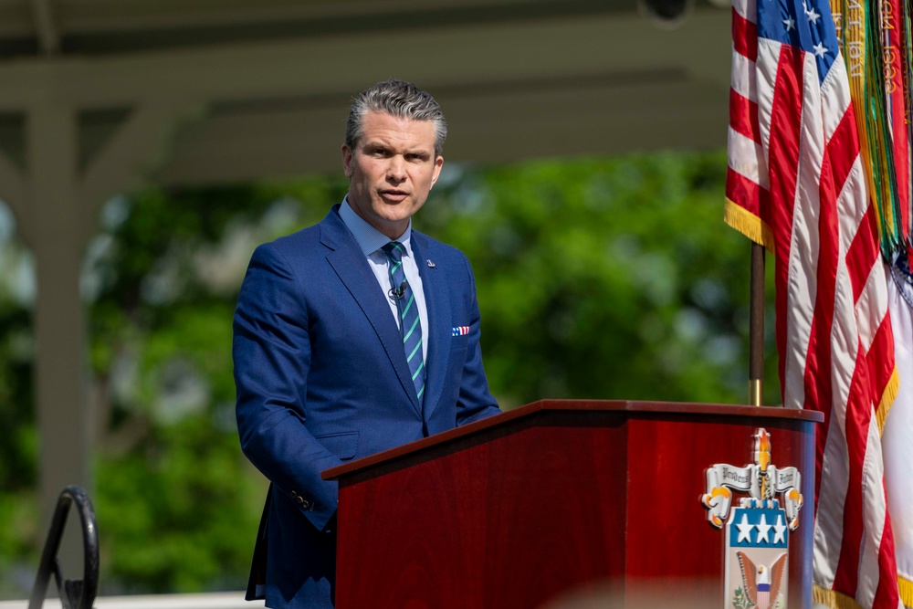 SECDEF Pete Hegseth visited the U.S. Army War College