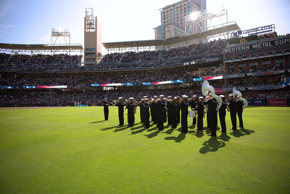 Navy Band Southwest at San Diego Padres Military Appreciation Day Game