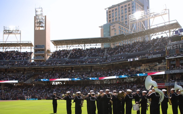 Navy Band Southwest at San Diego Padres Military Appreciation Day Game