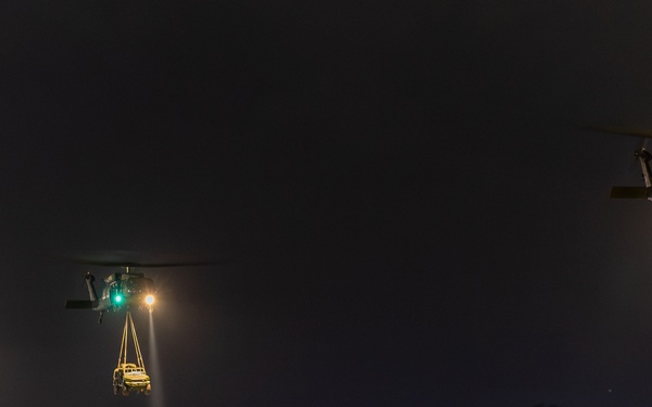 UH-60 sling load Infantry Squad Vehicles