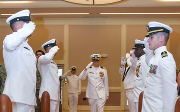 Expeditionary Medical Facility Kilo conducts change of command ceremony