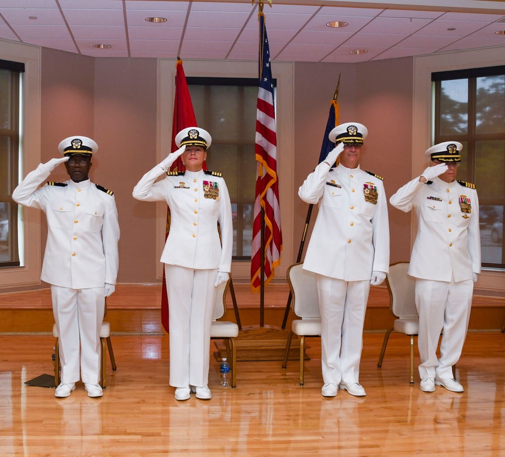 Expeditionary Medical Facility Kilo conducts change of command ceremony