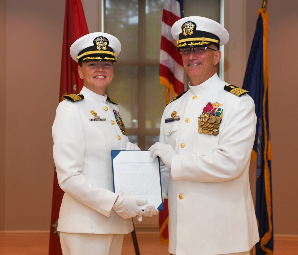 Expeditionary Medical Facility Kilo conducts change of command ceremony