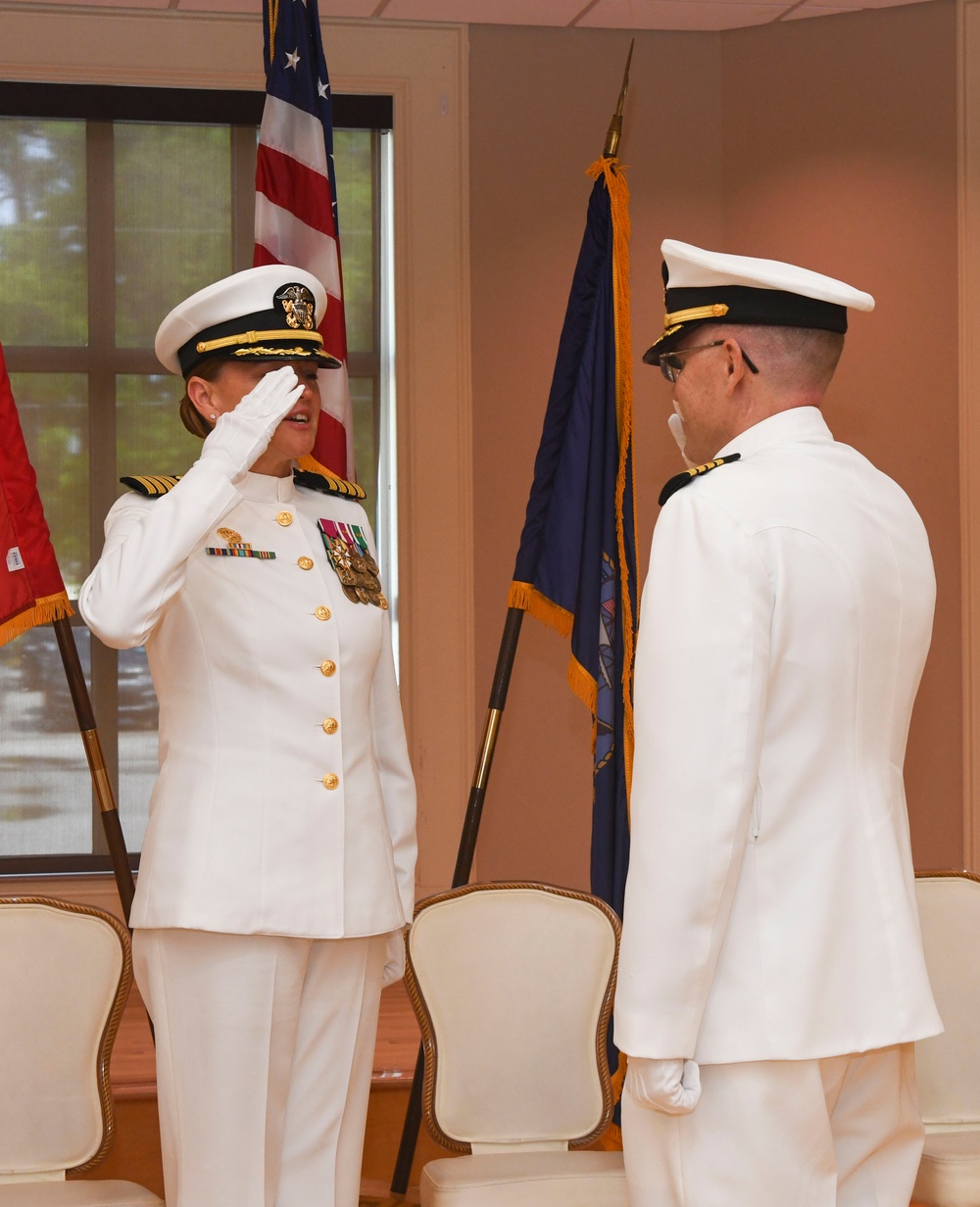 Expeditionary Medical Facility Kilo conducts change of command ceremony