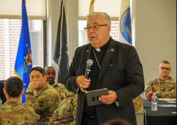 Army Reserve Ambassador provides inspirational words to New Jersey military