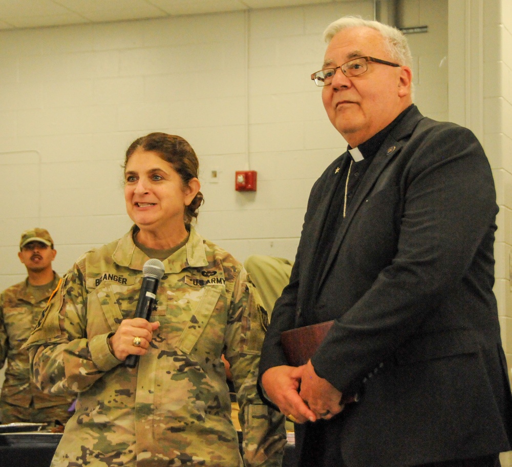 Army Reserve Ambassador provides inspirational words to New Jersey military