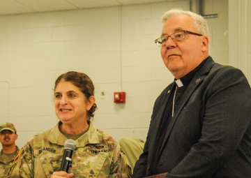 Army Reserve Ambassador provides inspirational words to New Jersey military