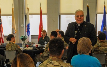Army Reserve Ambassador provides inspirational words to New Jersey military