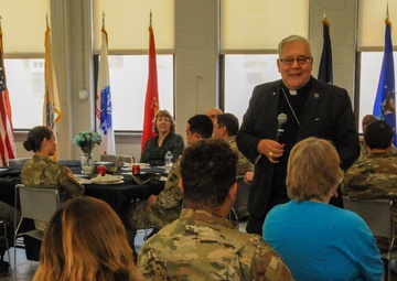 Army Reserve Ambassador provides inspirational words to New Jersey military