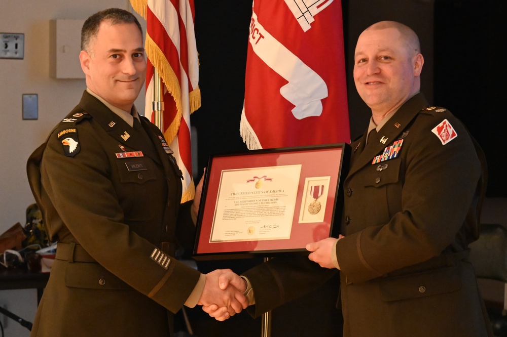 Lt. Col. Lyle Milliman Retires after 20 years