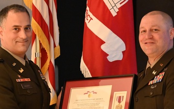 Lt. Col. Lyle Milliman Retires after 20 years