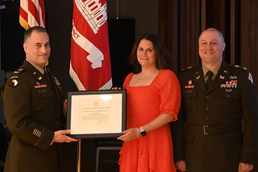 Lt. Col. Lyle Milliman Retires after 20 years