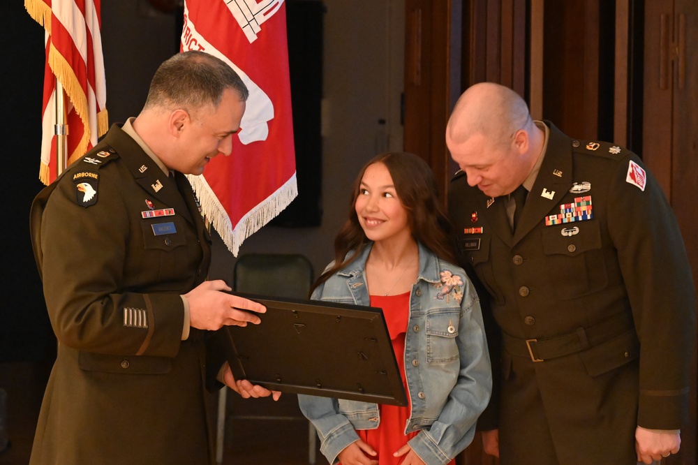 Lt. Col. Lyle Milliman Retires after 20 years