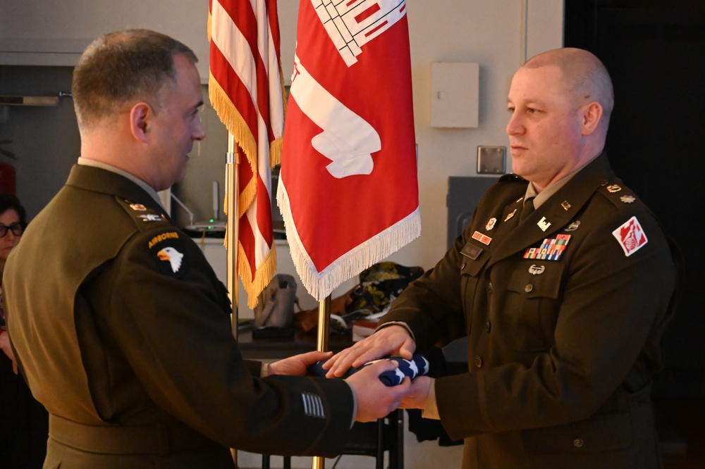 Lt. Col. Lyle Milliman Retires after 20 years