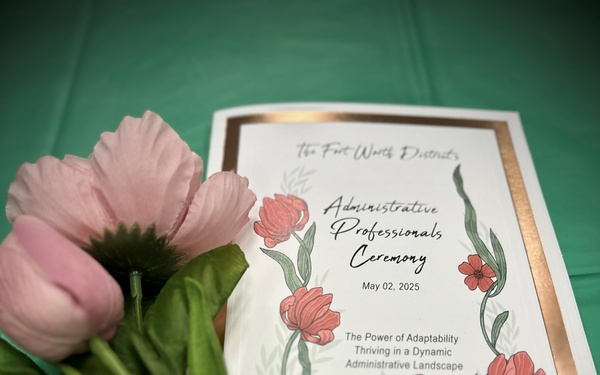 USACE SWF Administrative Professionals Ceremony 2025