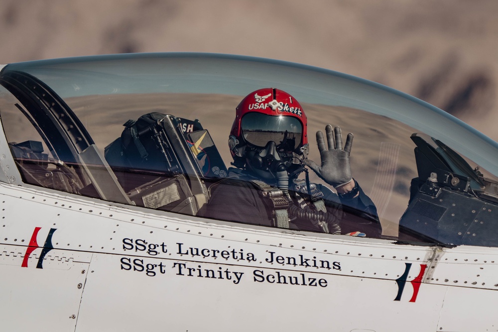 Thunderbirds Perform in Hometown of Las Vegas