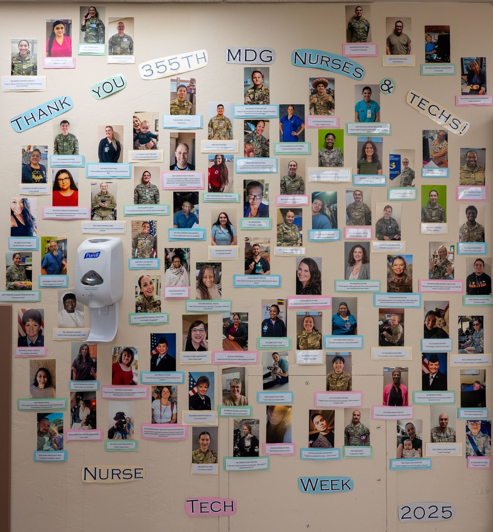 Nurse and Tech Appreciation Week: Celebrating those who keep our Airmen mission ready