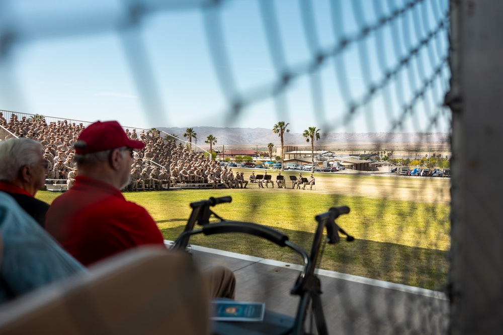 Vietnam veterans attend V34 Battle Colors Rededication and Centennial Ceremony