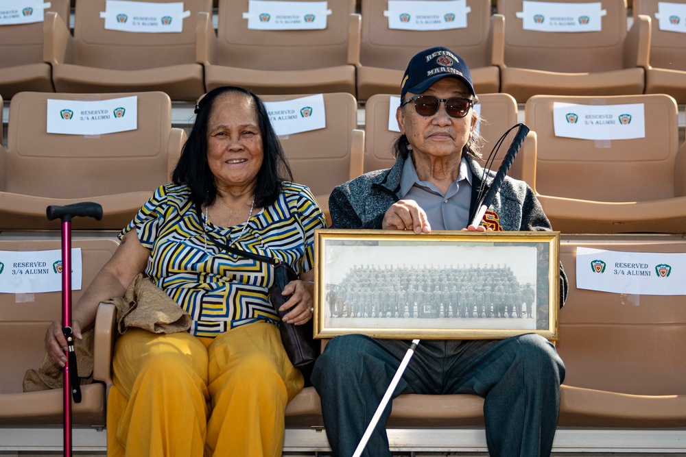 Vietnam veterans attend V34 Battle Colors Rededication and Centennial Ceremony