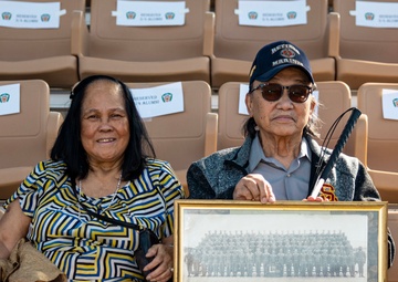 Vietnam veterans attend V34 Battle Colors Rededication and Centennial Ceremony