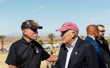 Vietnam veterans attend V34 Battle Colors Rededication and Centennial Ceremony